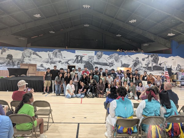 참가자들의 기념 촬영