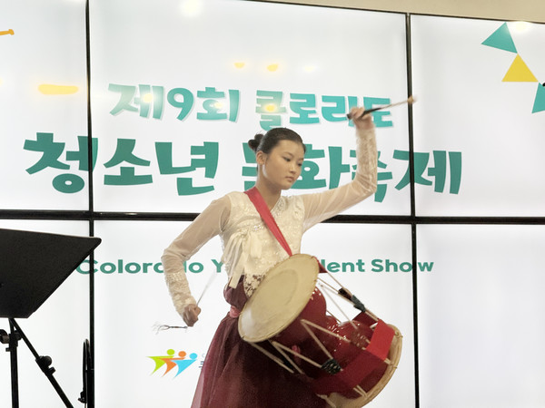 금상을 수상한 김다인 양.